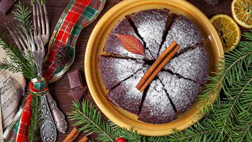 Moelleux au chocolat et à la cannelle