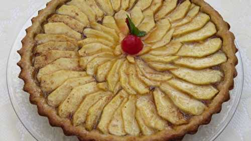 Tarte aux pommes et à la cannelle