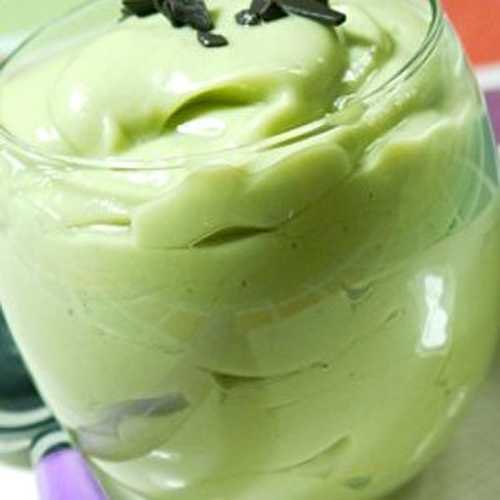 Verrine menthe et chocolat