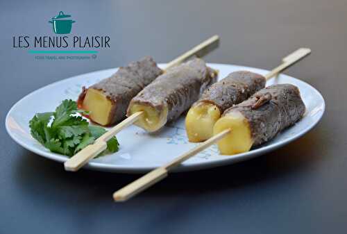 Brochettes japonaises façon Benjamin