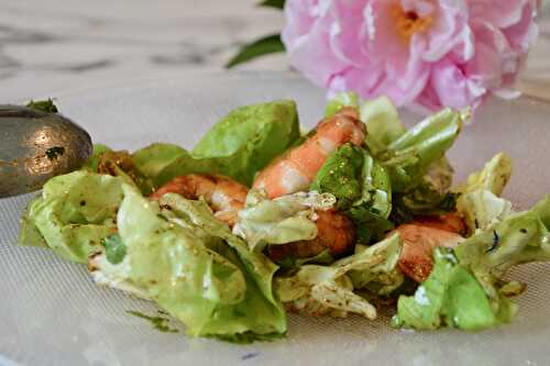 La salade de la mer au curry d'Anne