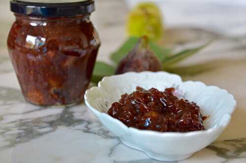 Le chutney aux figues de Caroline