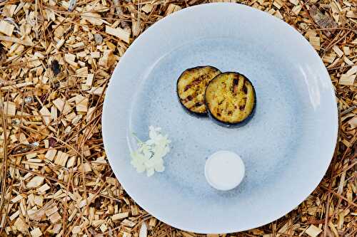 Les aubergines grillées à la harissa