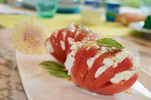 Les tomates mozzarella