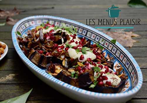 Ma salade d'aubergines grillées