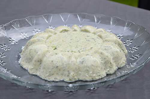 Mousse de concombre à la menthe