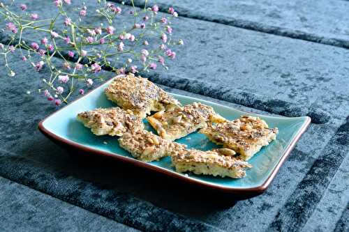 Sablés parmesan aux graines