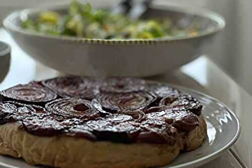 Ma tatin d’oignons rouges