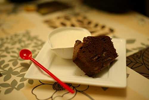 4/4 chocolat accompagné d'une mousse légére au mascarpone