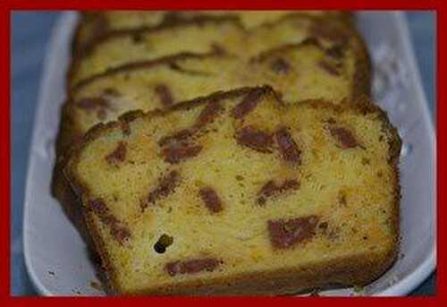 Cake au chorizo et au reblochon