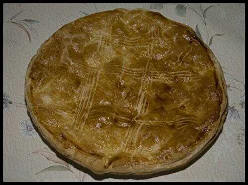 Galette des rois à la pomme