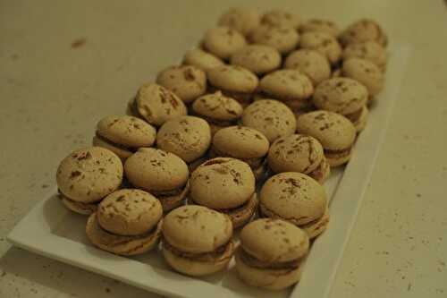 Macarons pain d'épices et foie gras