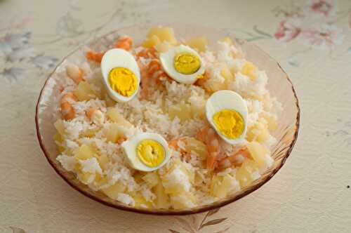 Salade de riz jolie, jolie..