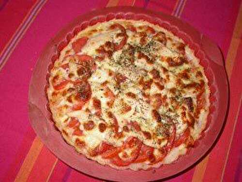 Tarte tomates/poulet