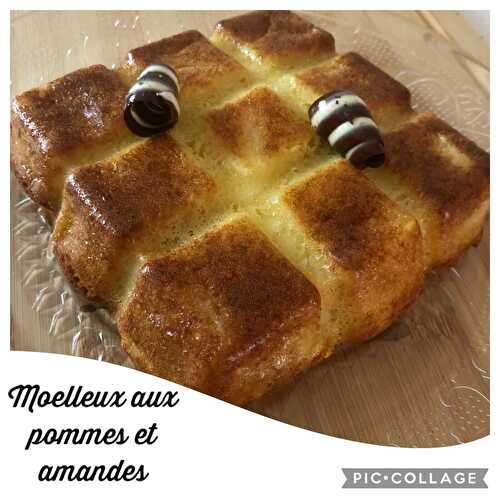 Moelleux aux pommes et amandes