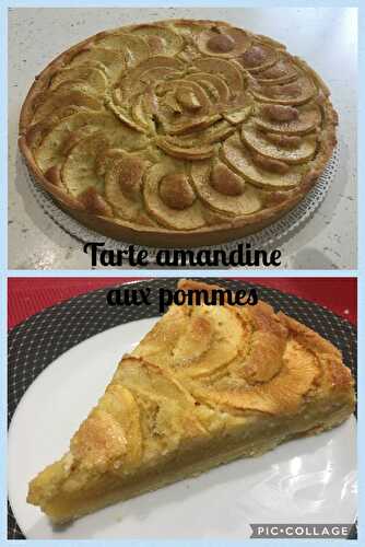 Tarte amandine aux pommes