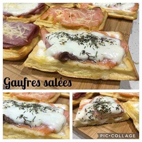 Gaufres salées