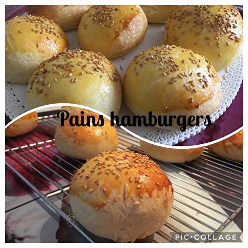 Pains hamburgers