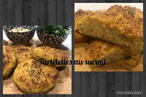 Tartelettes au surimi