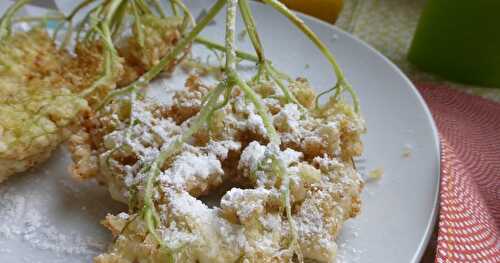 BEIGNETS DE FLEURS DE SUREAU