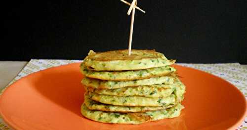 BLINIS DE COURGETTES AU COMTE