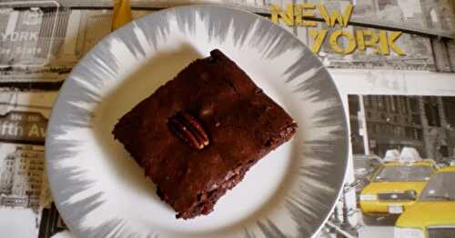 BROWNIE AUX NOIX DE PÉCAN