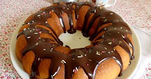 BUNDT CAKE VANILLE ET CHOCOLAT