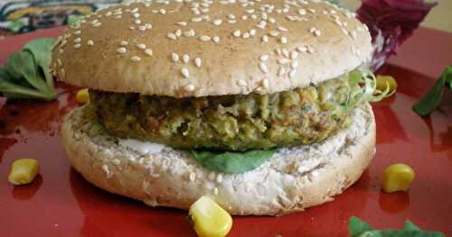 BURGER VÉGÉTARIEN A LA MEXICAINE