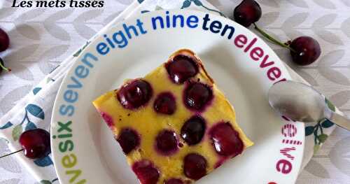 CLAFOUTIS AUX CERISES RAPIDE ET FACILE