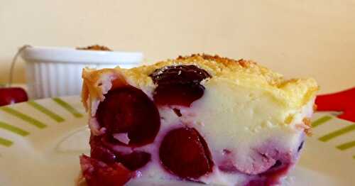 CLAFOUTIS AUX CERISES SANS GLUTEN