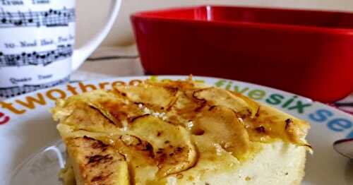 CLAFOUTIS POMMES VANILLE SANS GLUTEN