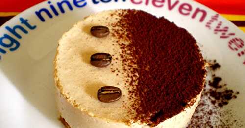 COFFEE CHEESECAKES SANS CUISSON