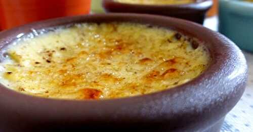 CRÈME BRÛLÉE A LA VANILLE 