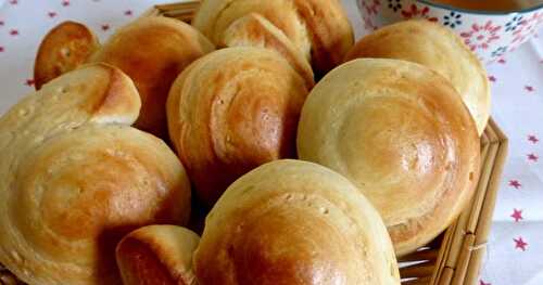 ESCARGOTS BRIOCHÉS AU LAIT DE COCO (VÉGÉTAL)