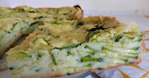 GÂTEAU DE COURGETTES AU COMTÉ