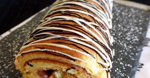 GÂTEAU ROULÉ A LA CONFITURE DE CHÂTAIGNES