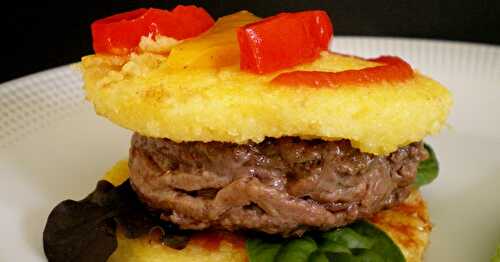 HAMBURGER A LA POLENTA