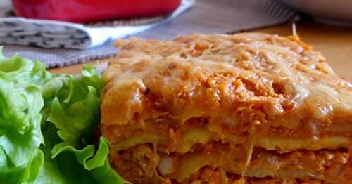 LASAGNES AU THON, TOMATES ET RICOTTA