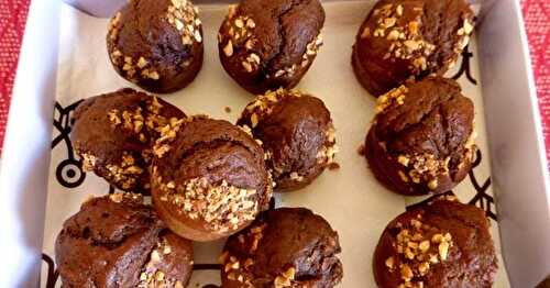 MINI MUFFINS CHOCO BANANE SANS BEURRE