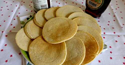 PANCAKES SANS GLUTEN ET SANS LACTOSE