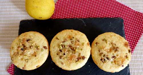 PETITS MOELLEUX AU CITRON ET CHOCOLAT BLANC