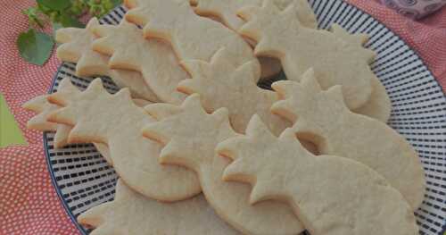 SABLÉS AU MIEL ET A LA FLEUR D'ORANGER