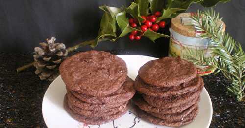 SABLÉS CHOCOLAT ET FLEUR DE SEL