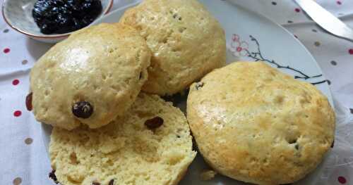 SCONES AUX RAISINS SECS