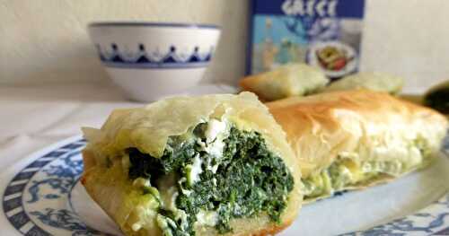 SPANAKOPITA: FEUILLETÉS ÉPINARDS ET FETA