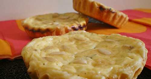 TARTELETTES COURGETTES ET YAOURT DE BREBIS