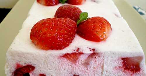 TERRINE DE FROMAGE BLANC VANILLE/ FRAISES