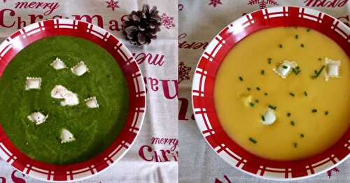 VELOUTÉ DE LÉGUMES AUX RAVIOLES DE ROMANS