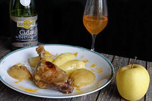 Canard aux pommes et au cidre