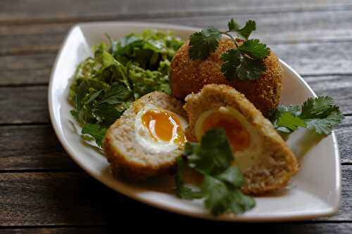 Scotch eggs aux crevettes